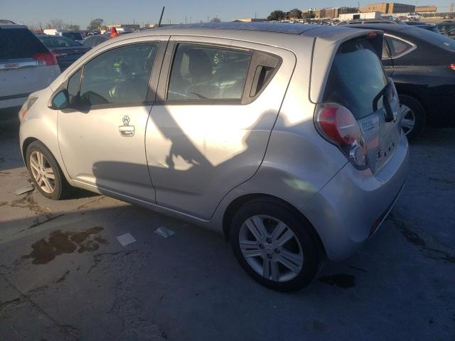 KL8CD6S98DC600892 - 2013 CHEVROLET SPARK 1LT SILVER photo 2