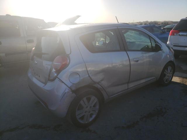 KL8CD6S98DC600892 - 2013 CHEVROLET SPARK 1LT SILVER photo 3