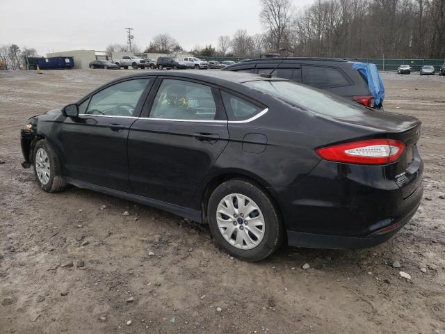 1FA6P0G78E5369794 - 2014 FORD FUSION S BLACK photo 2