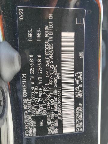 JTJSARDZ3M2243411 - 2021 LEXUS NX 300 BASE Qara foto 14