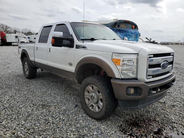 1FT8W3BT5FEC08154 - 2015 FORD F350 SUPER DUTY WHITE photo 4