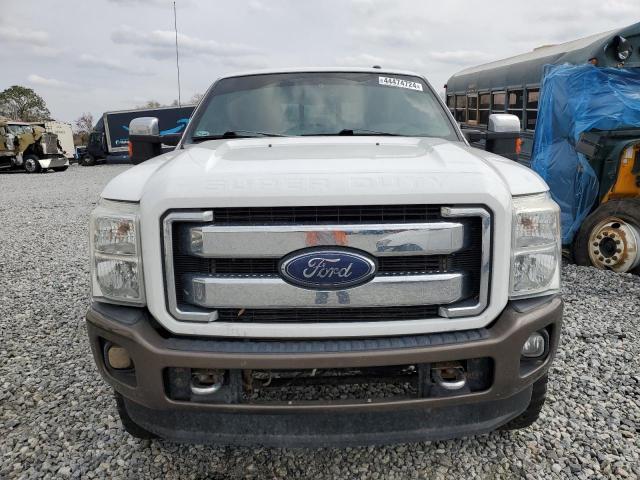 1FT8W3BT5FEC08154 - 2015 FORD F350 SUPER DUTY WHITE photo 5