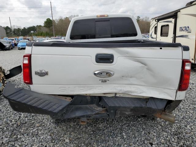 1FT8W3BT5FEC08154 - 2015 FORD F350 SUPER DUTY WHITE photo 6