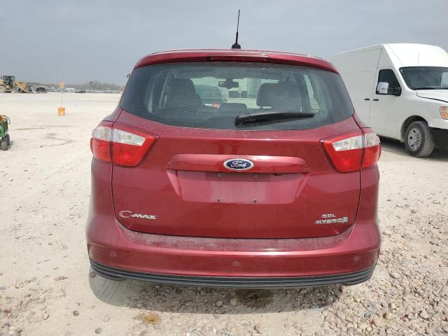 1FADP5BU1DL527842 - 2013 FORD C-MAX SEL MAROON photo 6