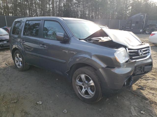 5FNYF4H57CB012029 - 2012 HONDA PILOT EXL GRAY photo 4