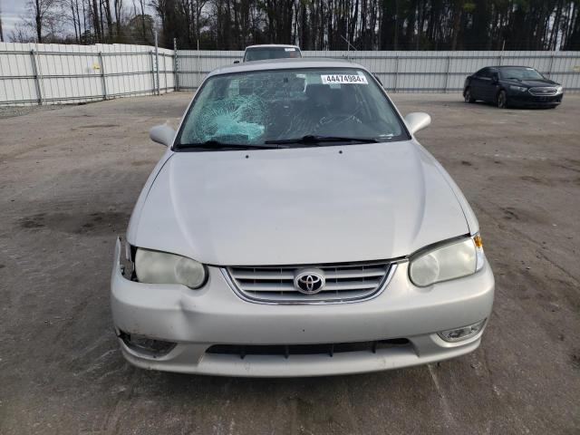 2T1BR12E31C464842 - 2001 TOYOTA COROLLA CE SILVER photo 5