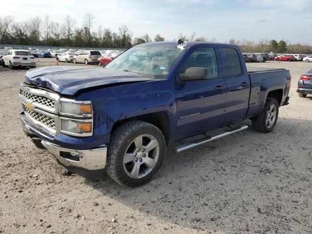 1GCRCREC2EZ221608 - 2014 CHEVROLET SILVERADO C1500 LT BLUE photo 1