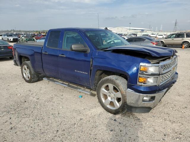 1GCRCREC2EZ221608 - 2014 CHEVROLET SILVERADO C1500 LT BLUE photo 4