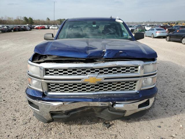 1GCRCREC2EZ221608 - 2014 CHEVROLET SILVERADO C1500 LT BLUE photo 5