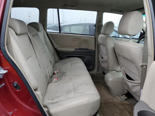 JTEGP21A240028882 - 2004 TOYOTA HIGHLANDER BASE Бордовый фото 11