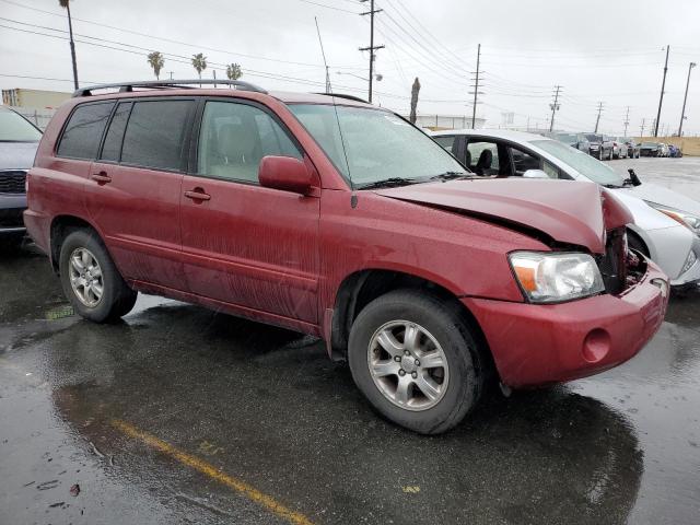 JTEGP21A240028882 - 2004 TOYOTA HIGHLANDER BASE Бордовый фото 4