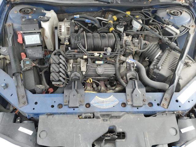 2G1WX12K049291372 - 2004 CHEVROLET MONTE CARL SS BLUE photo 11