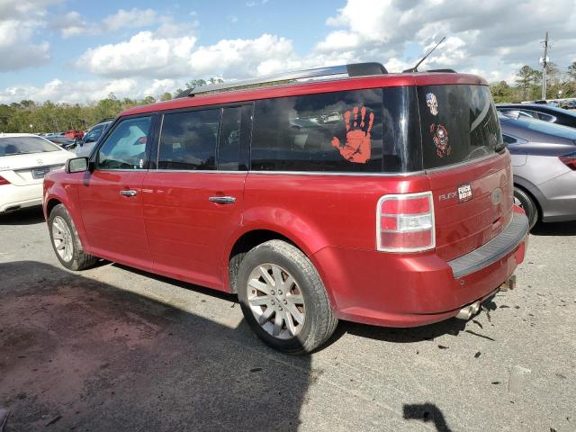 2FMGK5CC0BBD30648 - 2011 FORD FLEX SEL RED photo 2