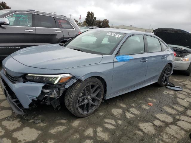 2HGFE2F59NH566253 - 2022 HONDA CIVIC SPORT 蓝色 照片 1