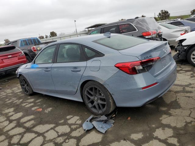 2HGFE2F59NH566253 - 2022 HONDA CIVIC SPORT 蓝色 照片 2