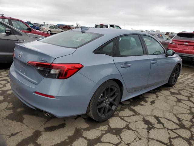 2HGFE2F59NH566253 - 2022 HONDA CIVIC SPORT 蓝色 照片 3