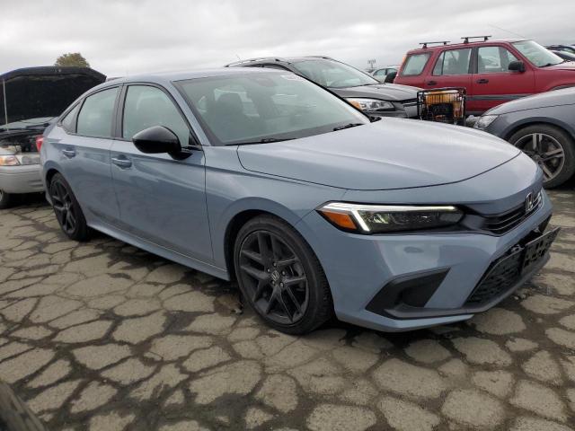 2HGFE2F59NH566253 - 2022 HONDA CIVIC SPORT 蓝色 照片 4