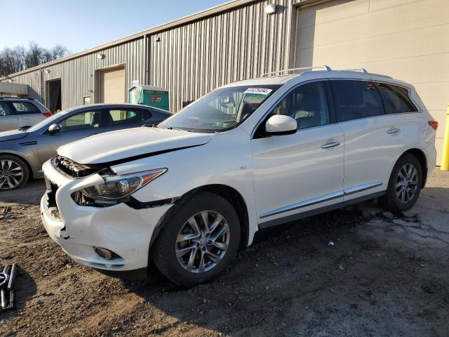 5N1AL0MN7EC529612 - 2014 INFINITI QX60 WHITE photo 1