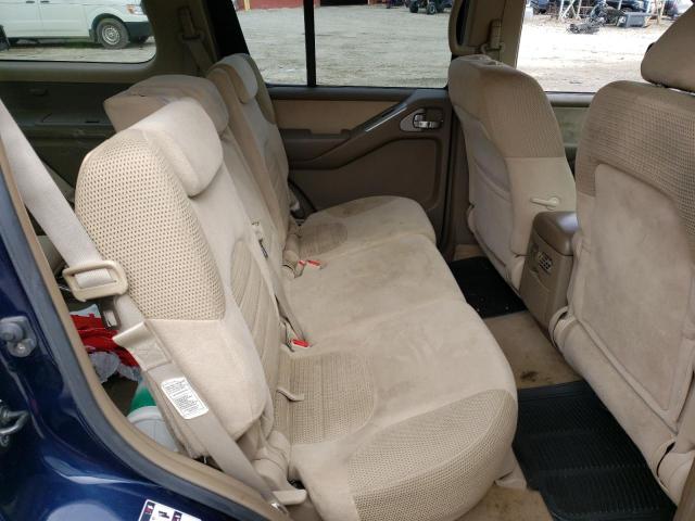 5N1AR18W17C610602 - 2007 NISSAN PATHFINDER LE BLUE photo 11