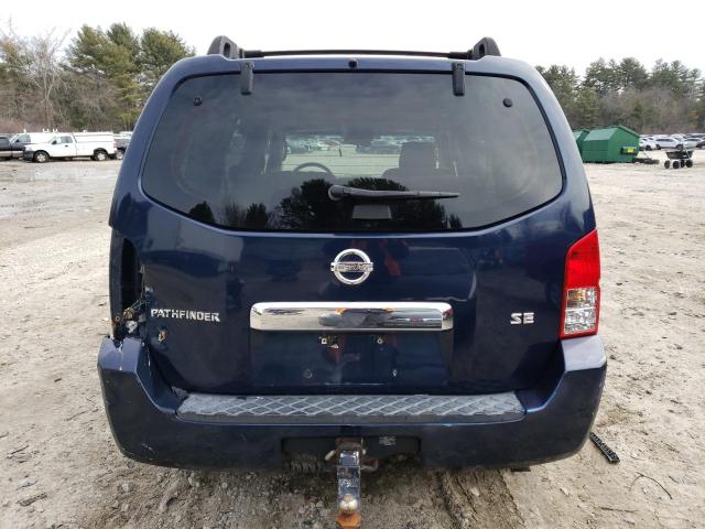 5N1AR18W17C610602 - 2007 NISSAN PATHFINDER LE BLUE photo 6