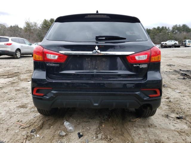 JA4AR3AU9JU020863 - 2018 MITSUBISHI OUTLANDER ES BLACK photo 6