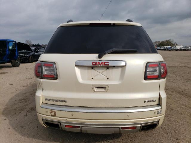 1GKKVTKD6DJ218217 - 2013 GMC ACADIA DENALI CREAM photo 6