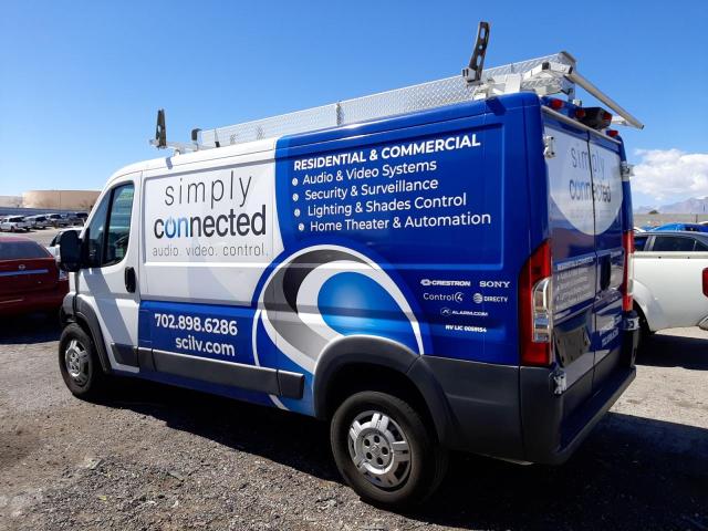 3C6TRVAG1EE108936 - 2014 RAM PROMASTER 1500 STANDARD WHITE photo 2