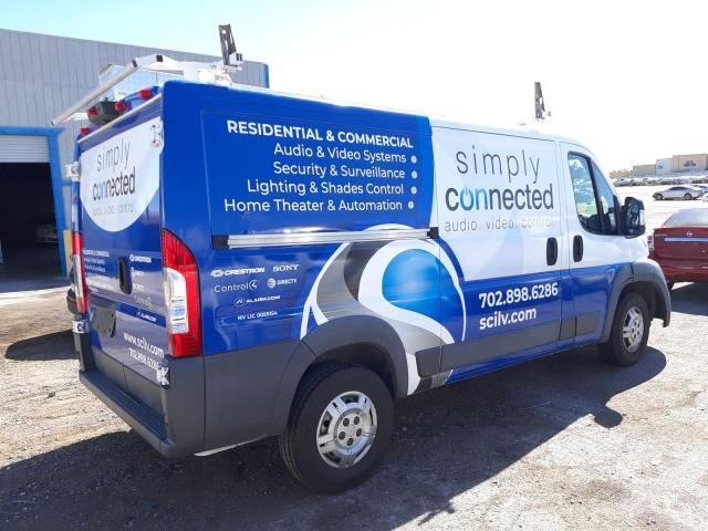 3C6TRVAG1EE108936 - 2014 RAM PROMASTER 1500 STANDARD WHITE photo 3