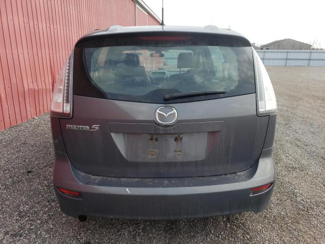 JM1CR293880305866 - 2008 MAZDA 5 GRAY photo 6