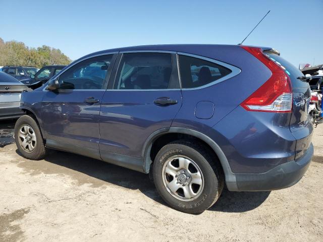 3CZRM3H31CG700812 - 2012 HONDA CR-V LX BLUE photo 2