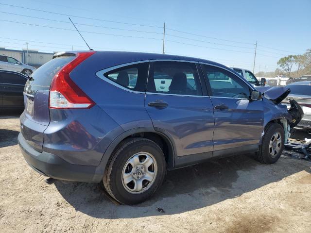 3CZRM3H31CG700812 - 2012 HONDA CR-V LX BLUE photo 3