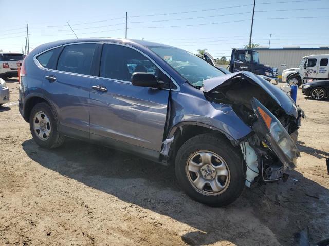 3CZRM3H31CG700812 - 2012 HONDA CR-V LX BLUE photo 4