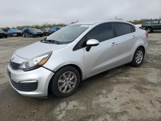 KNADM4A32H6008936 - 2017 KIA RIO LX SILVER photo 1