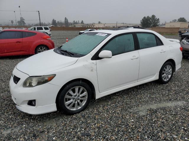 2T1BU4EE0AC491816 - 2010 TOYOTA COROLLA BASE WHITE photo 1