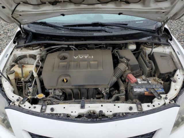 2T1BU4EE0AC491816 - 2010 TOYOTA COROLLA BASE WHITE photo 11