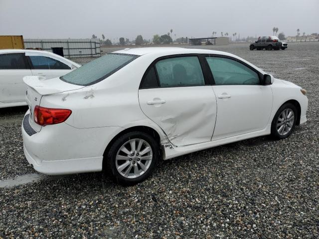 2T1BU4EE0AC491816 - 2010 TOYOTA COROLLA BASE WHITE photo 3