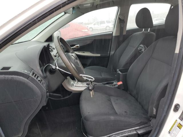 2T1BU4EE0AC491816 - 2010 TOYOTA COROLLA BASE WHITE photo 7