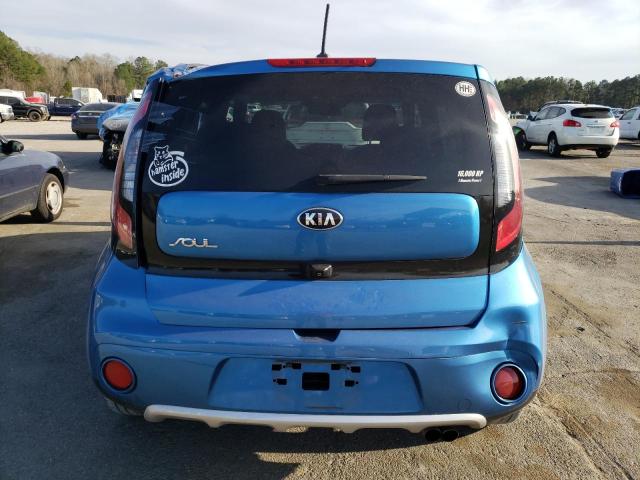 KNDJP3A56H7488689 - 2017 KIA SOUL + BLUE photo 6