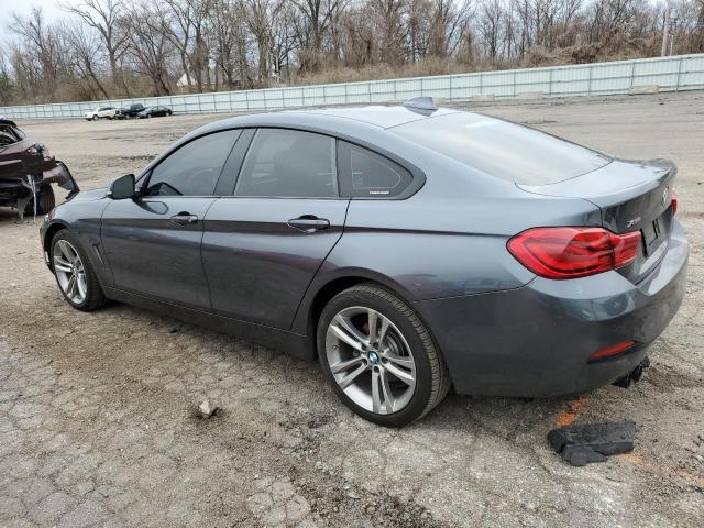 WBA4J3C58JBL04378 - 2018 BMW 430XI GRAN COUPE GRAY photo 2