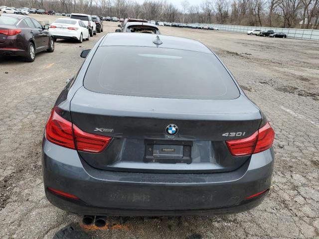 WBA4J3C58JBL04378 - 2018 BMW 430XI GRAN COUPE GRAY photo 6