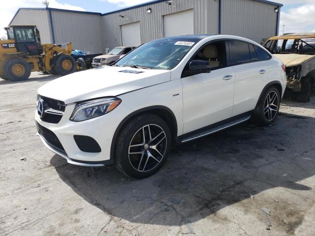 4JGED6EB7GA045699 - 2016 MERCEDES-BENZ GLE COUPE 450 4MATIC WHITE photo 1