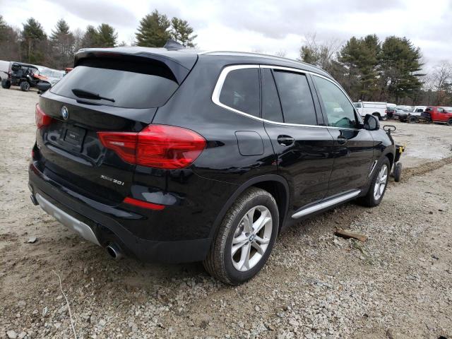 5UXTR9C51KLD93900 - 2019 BMW X3 XDRIVE30I BLACK photo 3