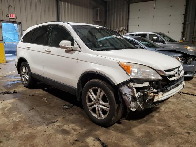 JHLRE4H74AC014097 - 2010 HONDA CR-V EXL WHITE photo 4