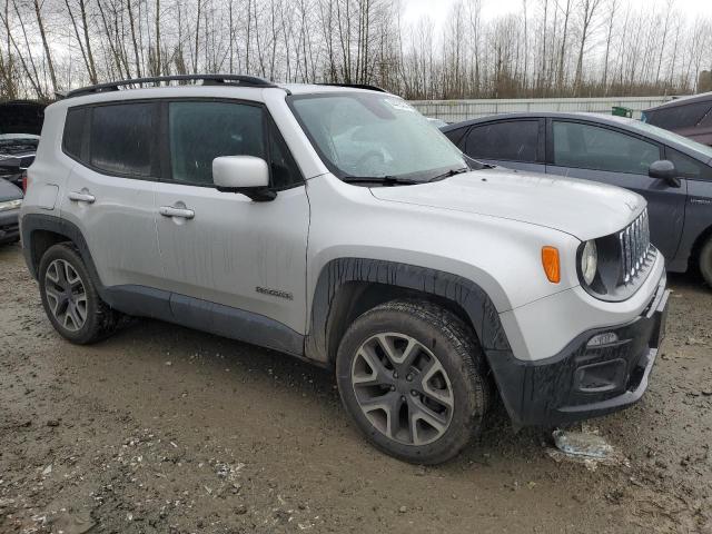 ZACCJBBT0GPC63784 - 2016 JEEP RENEGADE LATITUDE SILVER photo 4