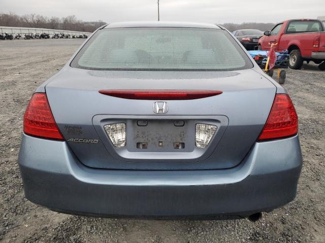 1HGCM56317A037189 - 2007 HONDA ACCORD SE BLUE photo 6