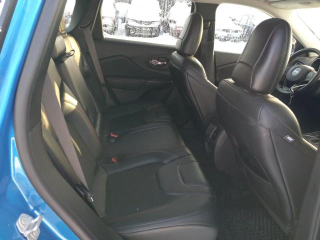 1C4PJMBX0MD142201 - 2021 JEEP CHEROKEE TRAILHAWK BLUE photo 10