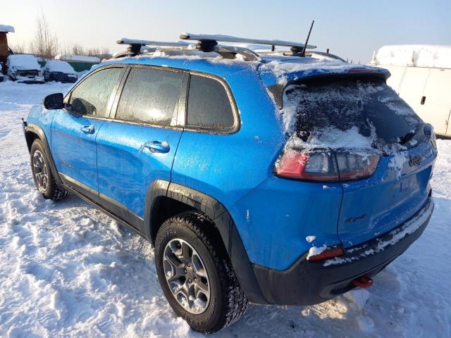 1C4PJMBX0MD142201 - 2021 JEEP CHEROKEE TRAILHAWK BLUE photo 2