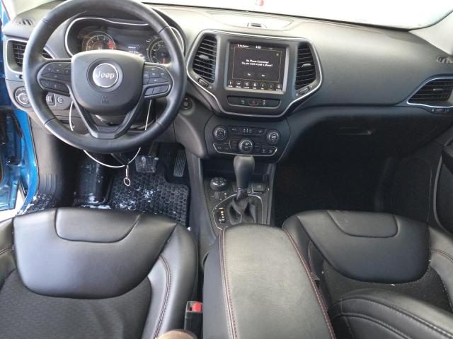 1C4PJMBX0MD142201 - 2021 JEEP CHEROKEE TRAILHAWK BLUE photo 8