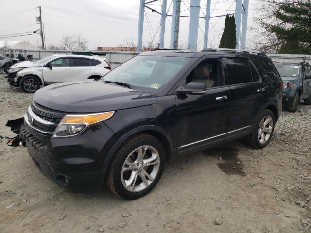 1FM5K8F81DGC45734 - 2013 FORD EXPLORER LIMITED BLACK photo 1