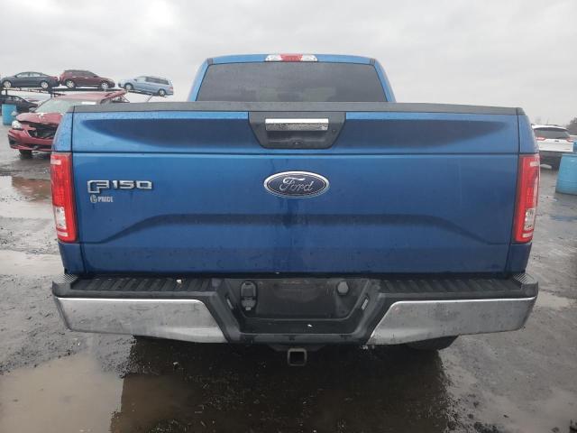 1FTFX1EF0HFA39608 - 2017 FORD F150 SUPER CAB BLUE photo 6